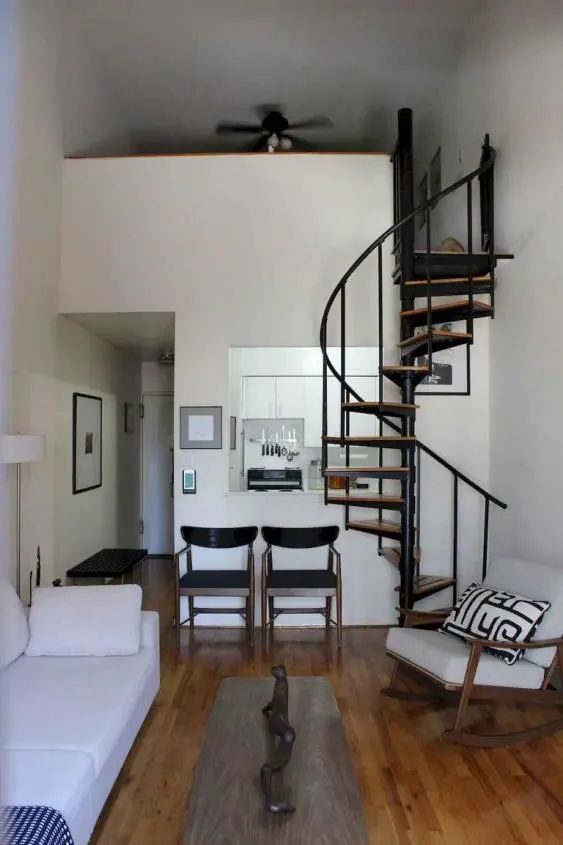14种小户型楼梯设计,实用不占地方,我要是有套loft公寓也这样装