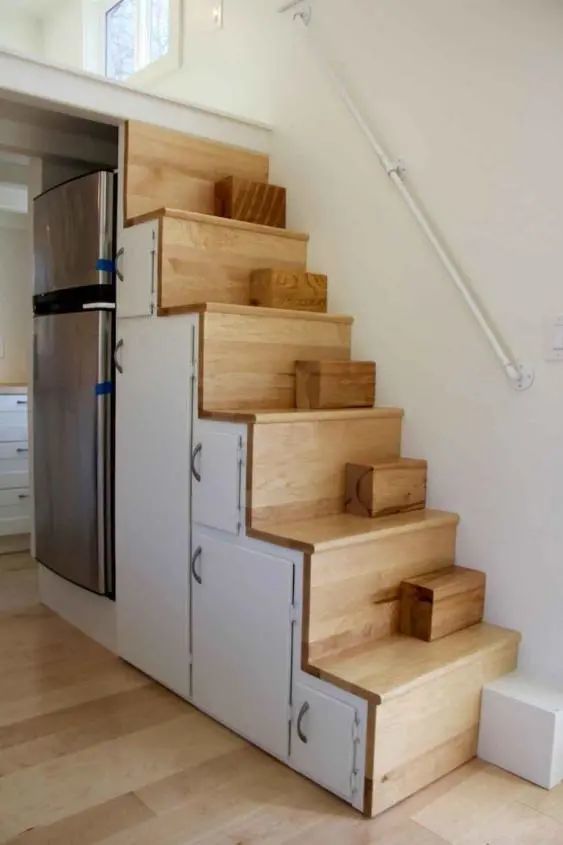 14种小户型楼梯设计,实用不占地方,我要是有套loft公寓也这样装