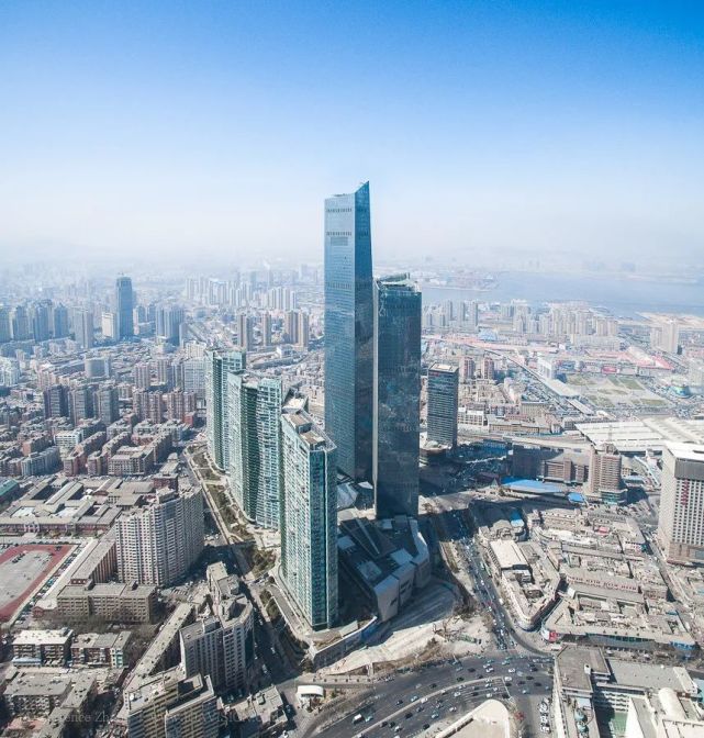 2米!东北第一高楼—大连中心·裕景1号!