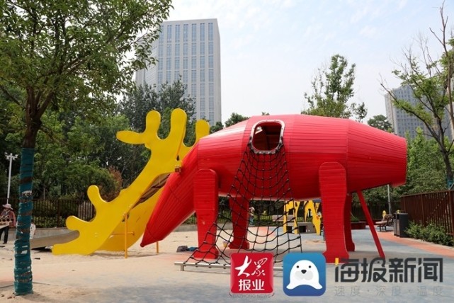 大众网·海报新闻记者梳理发现,菏泽城区有多处适合儿童游玩的公园,并