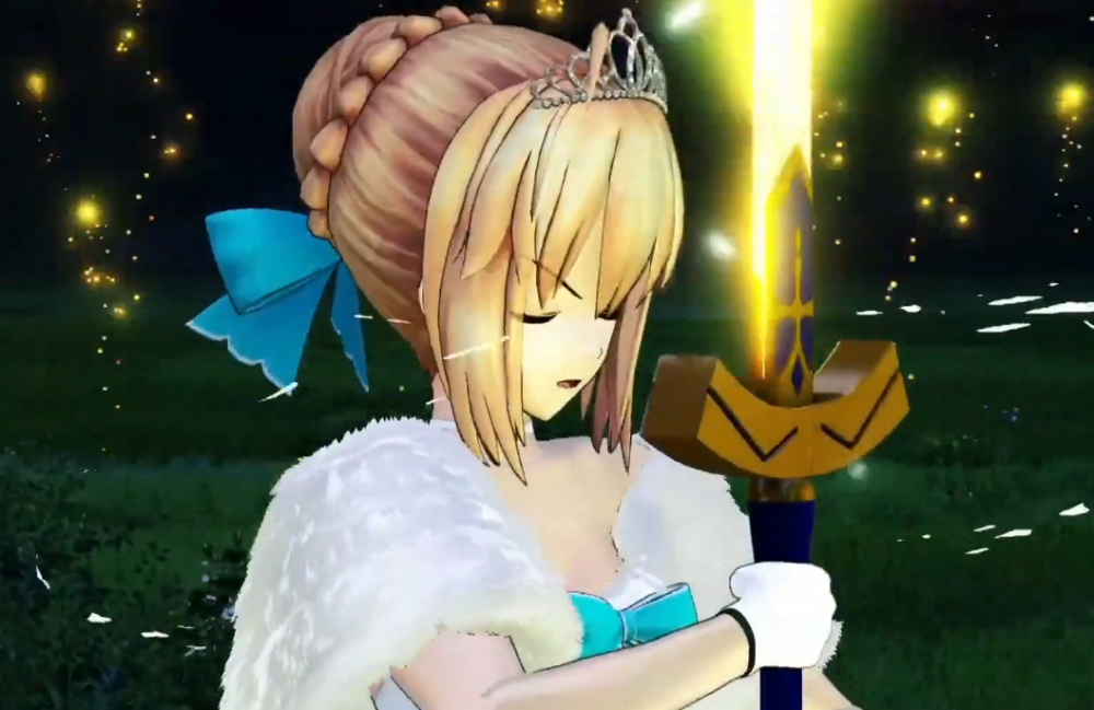 fgo:阿尔托莉雅潘德拉贡街机新灵衣公开 吾王礼服美如画中仙