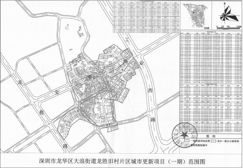 龙华区大浪街道龙胜旧村片区旧改—华侨城