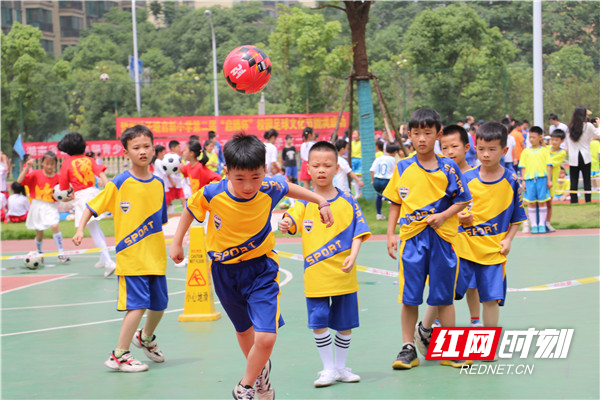 长沙雨花砂子塘启新小学:校园足球节,足够精彩