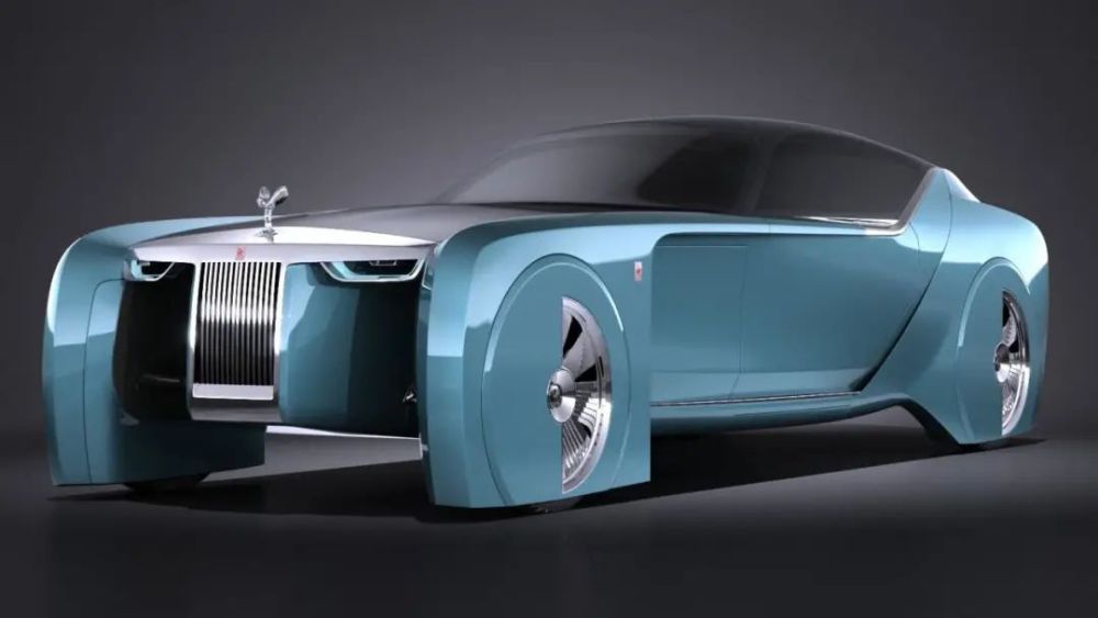 年发布的劳斯莱斯vision next 100概念车(代号为103ex)共享设计理念
