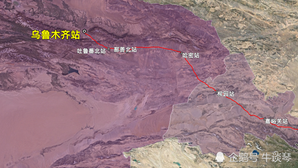 z138次列车运行线路图:广州开往乌鲁木齐,全程4680公里