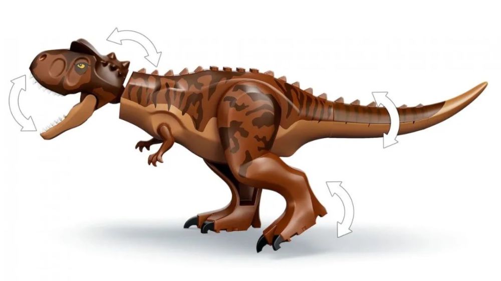 76942 重爪龙乘船逃生baryonyx dinosaur boat escape这波套装中最大
