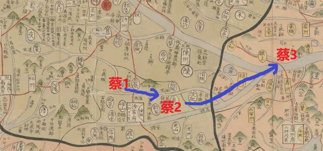 地名小知识第2期河南上蔡新蔡二县藏着一段沉重的迁都史