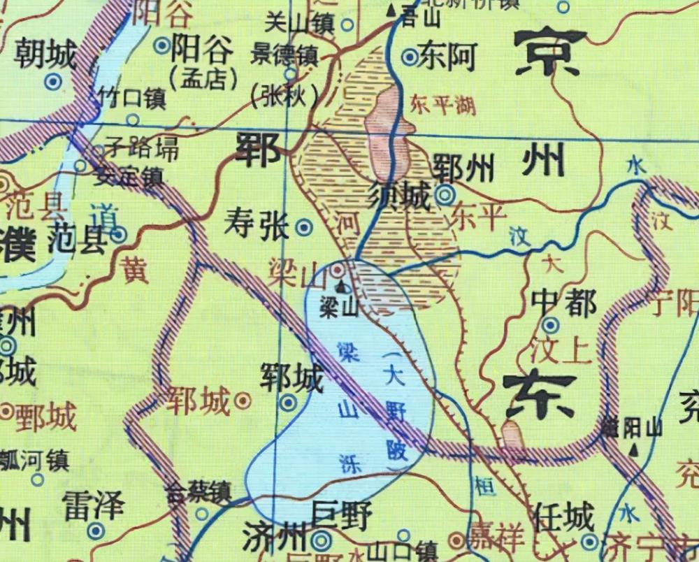 说说大省山东的菏泽市以及著名的梁山泊