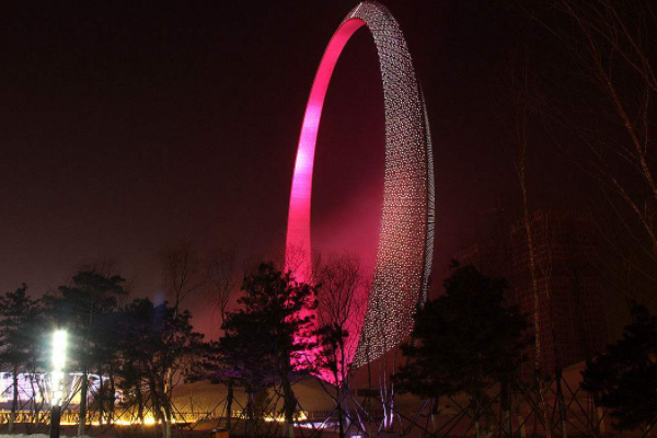 辽宁"生命之环"建筑走红,引发网友热议:这设计很独特