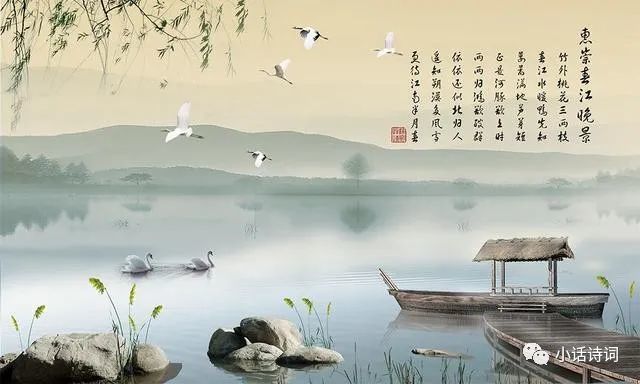 我们从苏轼的两首题画诗《惠崇春江晚景》可以看出,惠崇的《春江晚景