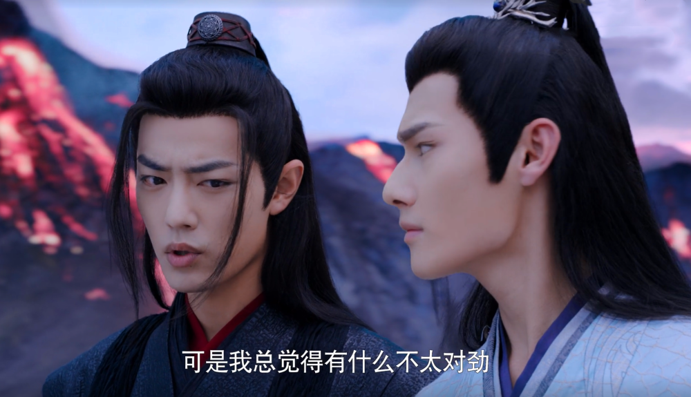 《陈情令》经典眼神系列9,共患难的忘羡,值得细品的3个细节