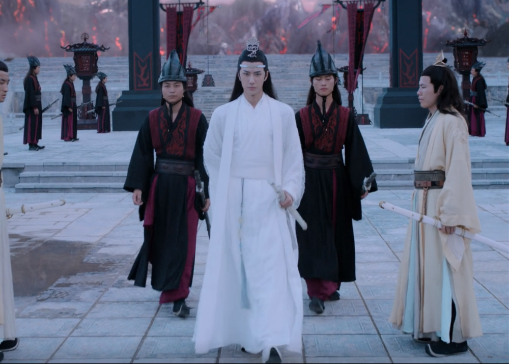 《陈情令》经典眼神系列9,共患难的忘羡,值得细品的3个细节