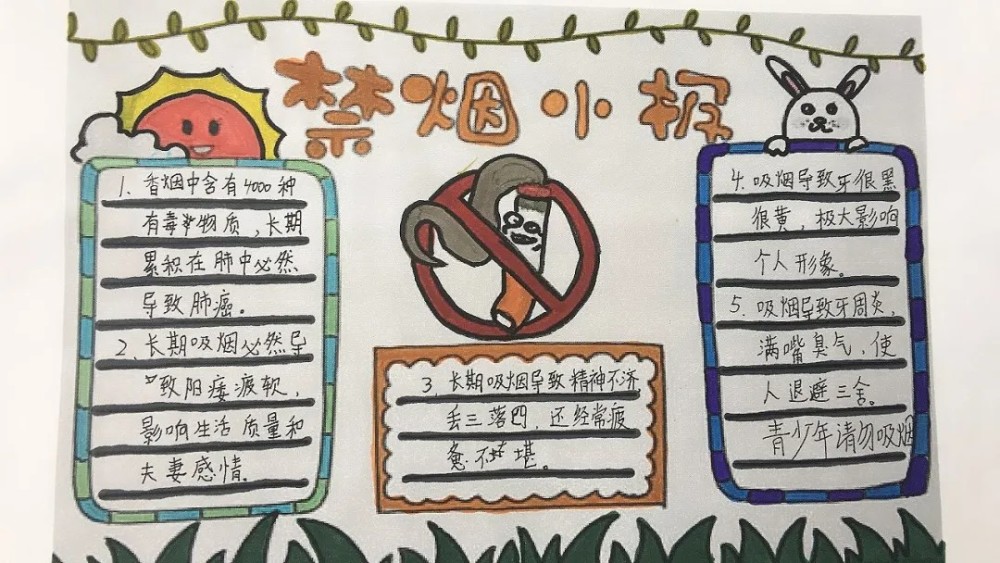 苗家学校开展"承诺戒烟,共享无烟环境"主题教育活动