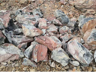 普通建筑材料用白云岩矿石(毛石,土夹石)一批 拍卖公告