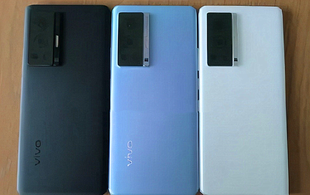 vivo x70 pro真机亮相,云台相机升级,66w快充加持,颜值很高!_腾讯新闻