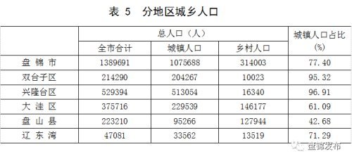 盘锦人口构成什么样?都在这份刚刚出炉的权威公报里