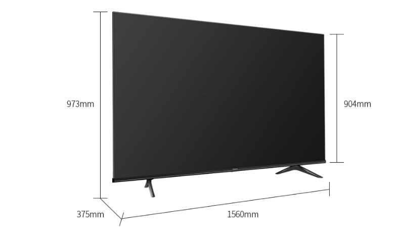 但屏幕大,达到了70英寸,单从这点还是很多65英寸电视只能望其项背的