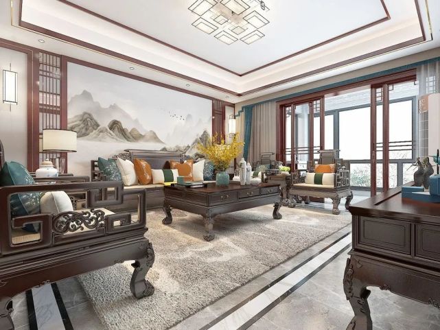 广州163㎡中式风家居,精致时尚,美得