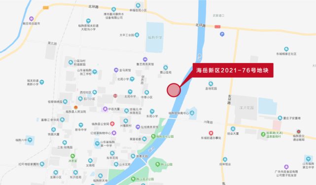 新区规划图(来源自网络)▲2018年凯龙开发临朐的第一个楼盘-朐悦留园