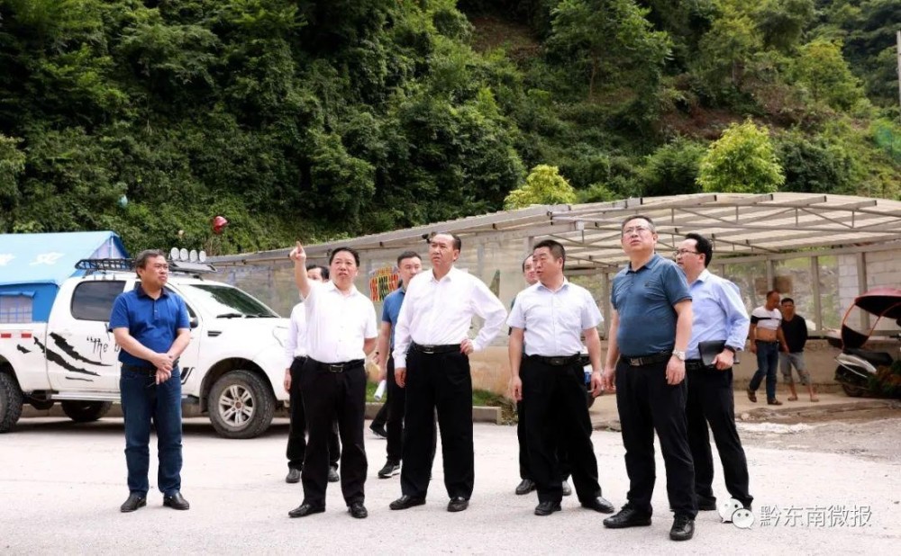 桑维亮到剑河县思源社区调研地质灾害隐患应急处置工作