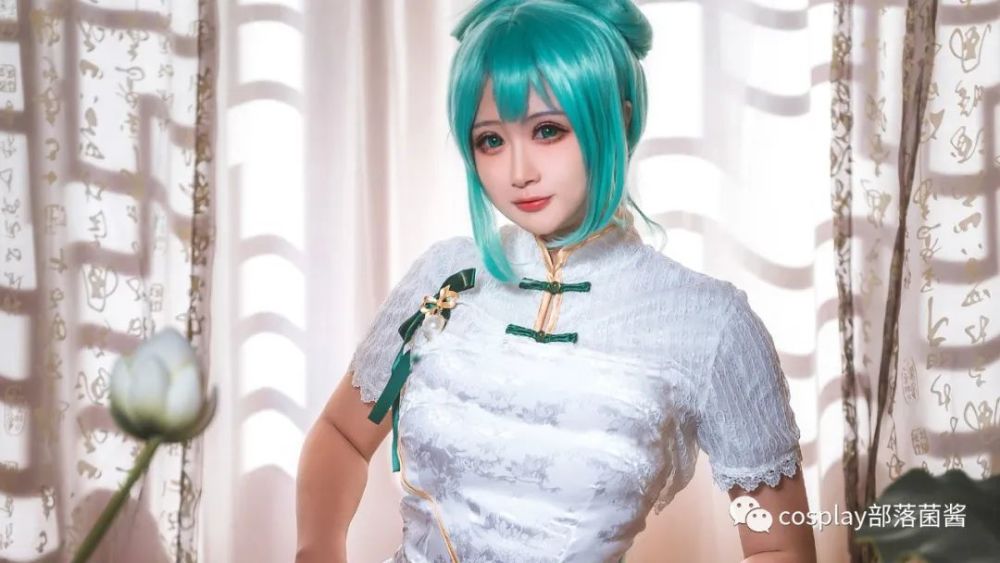 cos:初音未来miku韶华旗袍cos正片@促织