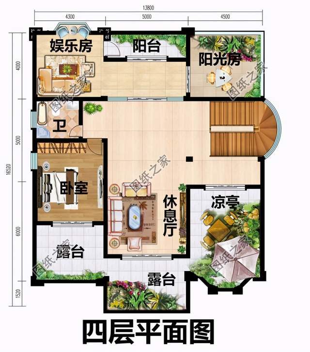 乡村四层住宅设计平面图,农村建栋无问东西,用心享受乡村生活