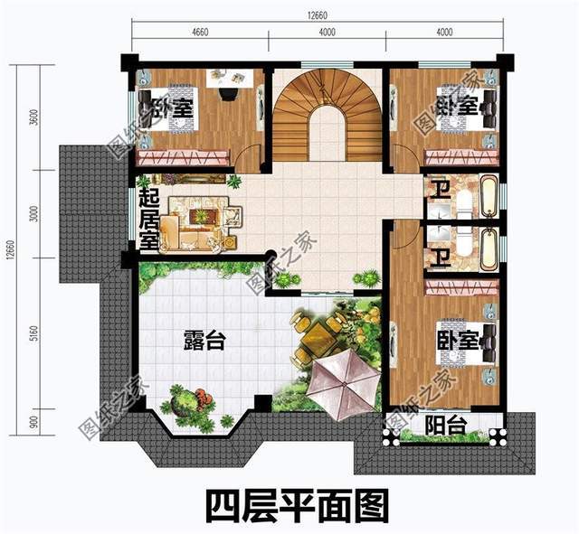 乡村四层住宅设计平面图,农村建栋无问东西,用心享受乡村生活