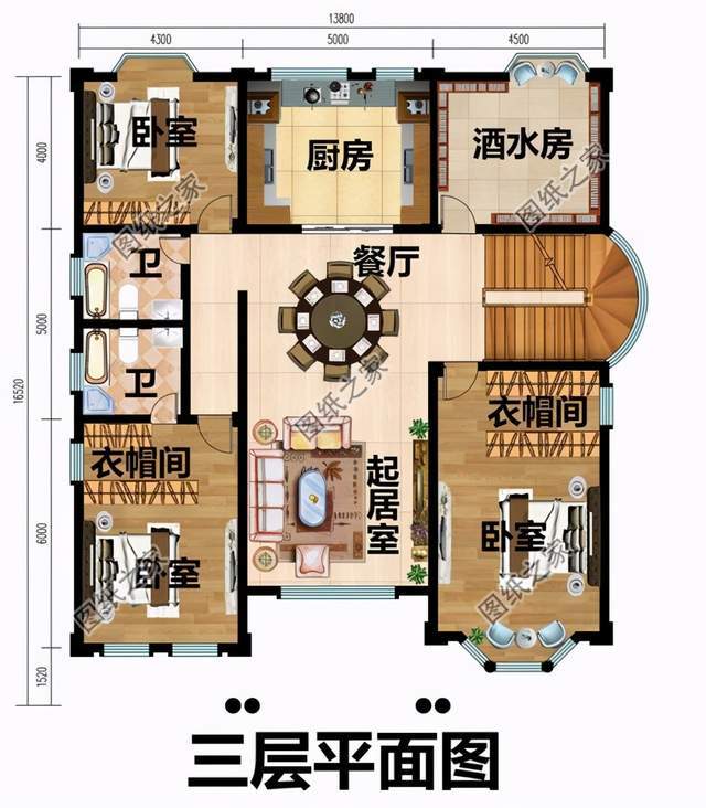 乡村四层住宅设计平面图,农村建栋无问东西,用心享受乡村生活