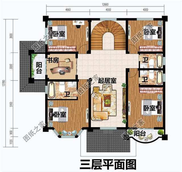 乡村四层住宅设计平面图,农村建栋无问东西,用心享受乡村生活