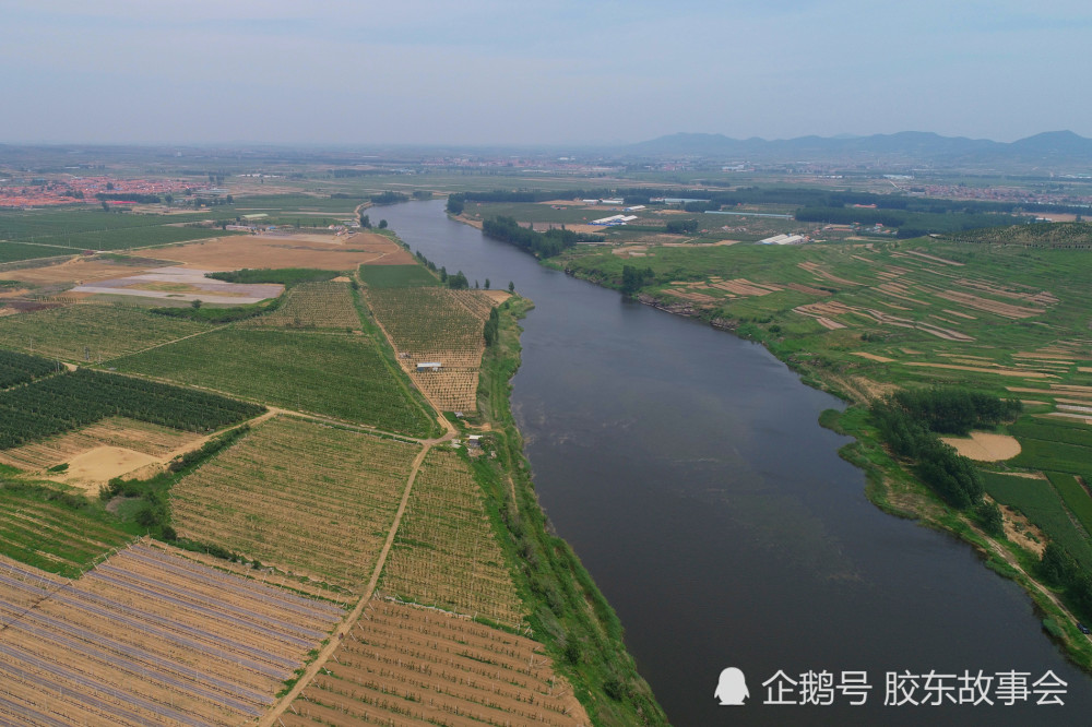 莱阳五龙河的冬天与夏天有何不同?看这组航拍图片的对比