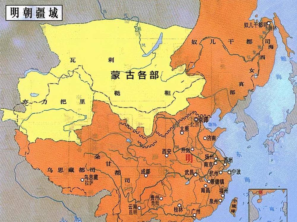 在明朝中后期,北部疆域为何急剧缩小?