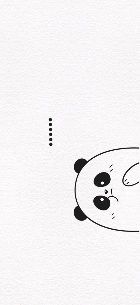 一组白色系简爱画壁纸简单又可爱呢