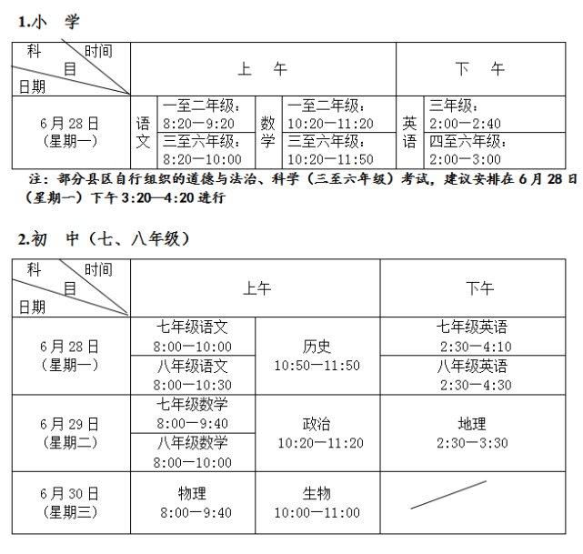 九江市中小学2021年放暑假时间定了!湖口人赶紧