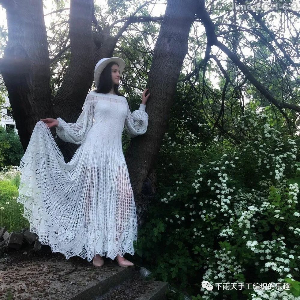 温柔日系风格编织,优雅淑女必备,日常休闲【下雨天手工】
