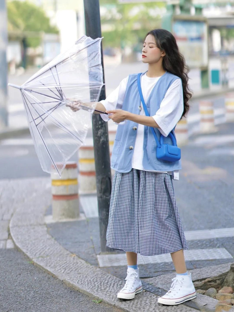 夏日必备的清新文艺穿搭清新可人又甜美照着穿准没错