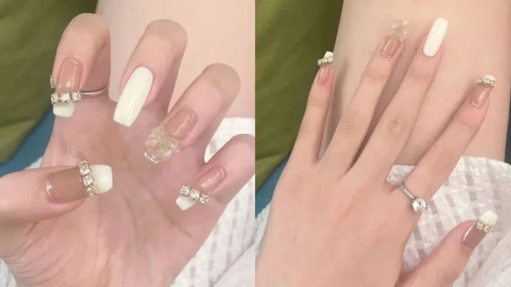 不容易撞款的法式美甲,简单大方,创意感十足!