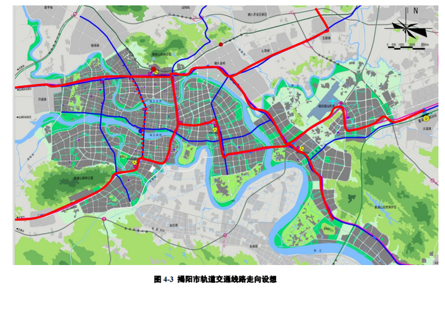 之前,看到一份有关揭阳市公共交通发展规划,里面提出了很多方案,看