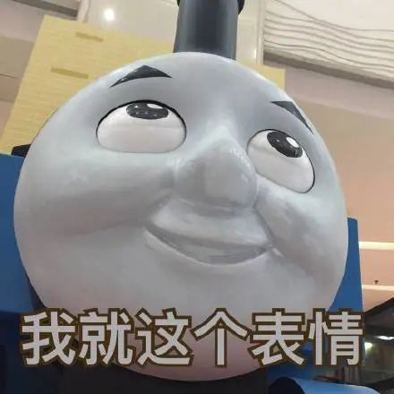 托马斯小火车表情包,我就这个表情