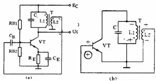 1) 变压器反馈 lc 振荡电路