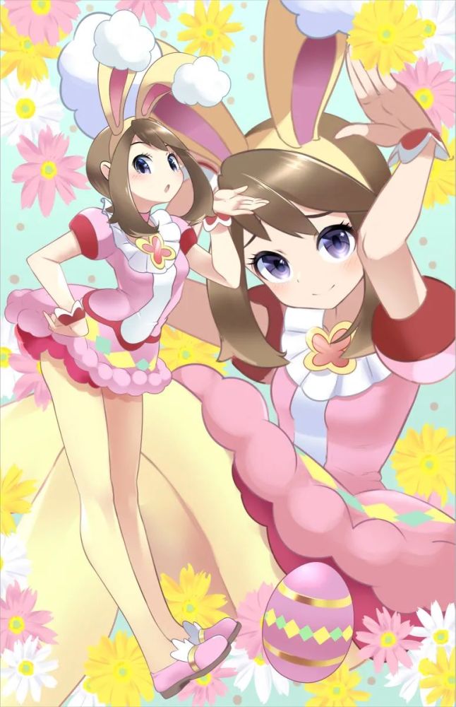 宝可梦 小遥 兔子装 同人合集 还中意不?