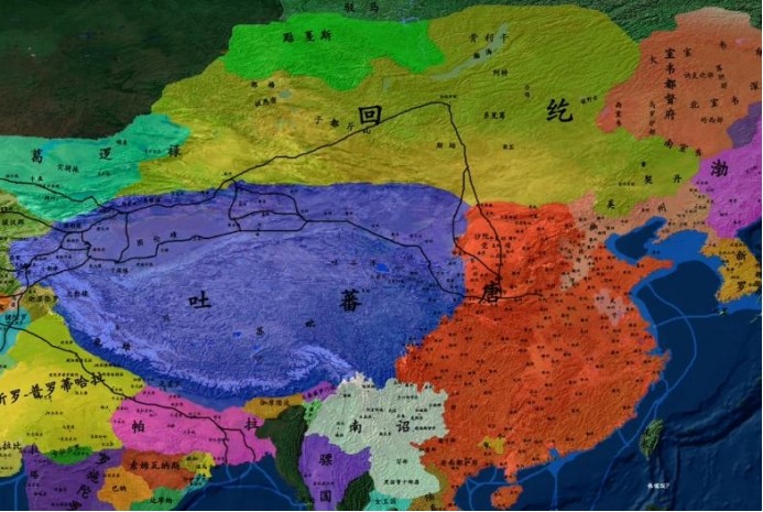 吐蕃侵占河西,陇右:763年,安史之乱爆发后,吐蕃侵占河西,陇右,归义军