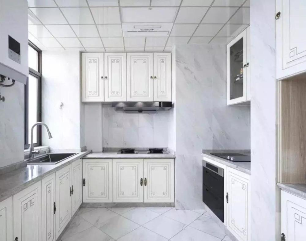 厨房橱柜效果图,高低台橱柜设计!
