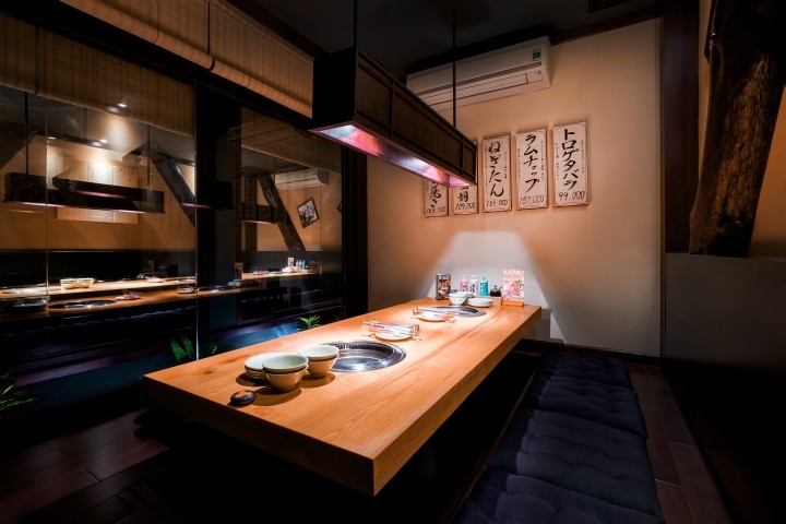 日式烧肉餐厅装修设计实景效果图