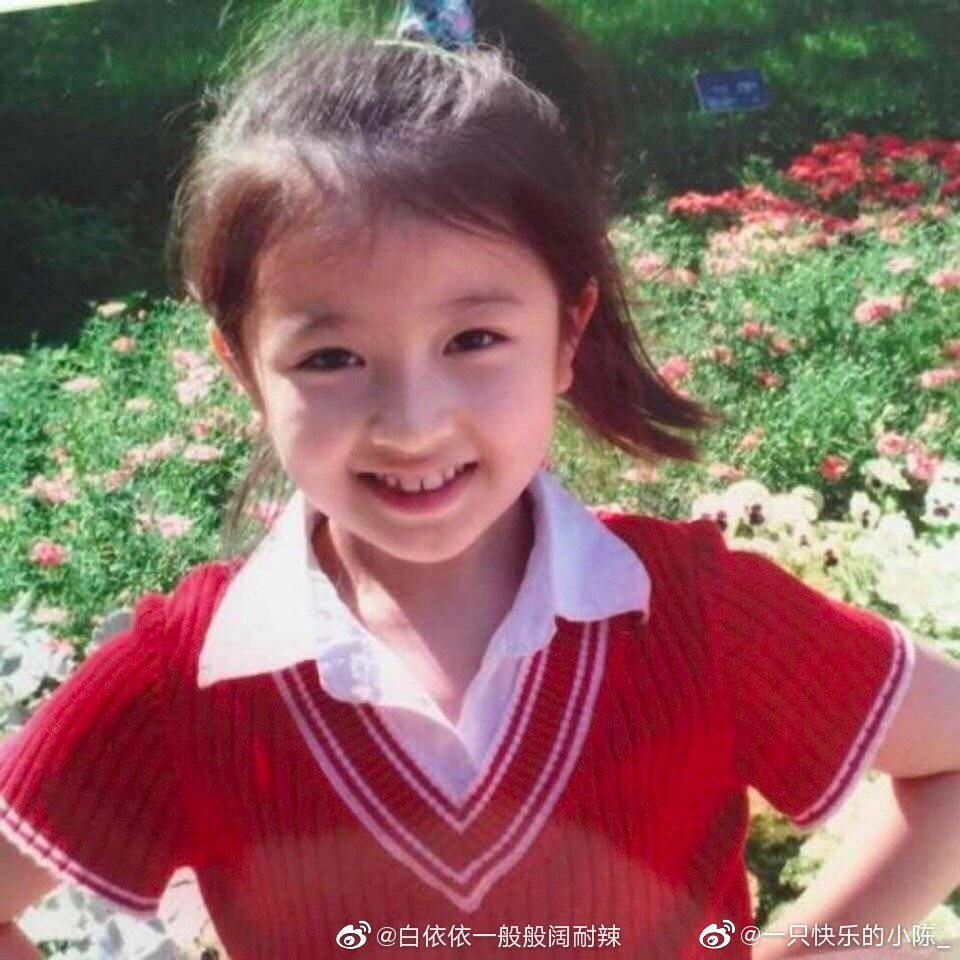 95花们的幼崽时期,王楚然像钟丽缇的女儿,刘浩存真是女大十八变