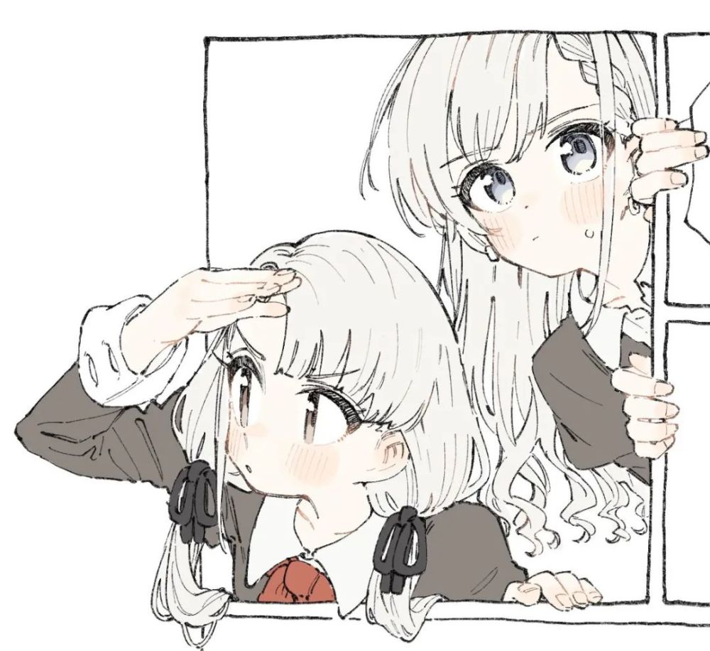 【新手线稿素材】又一位漫画大佬?少女漫yyds!(动漫人物临摹)