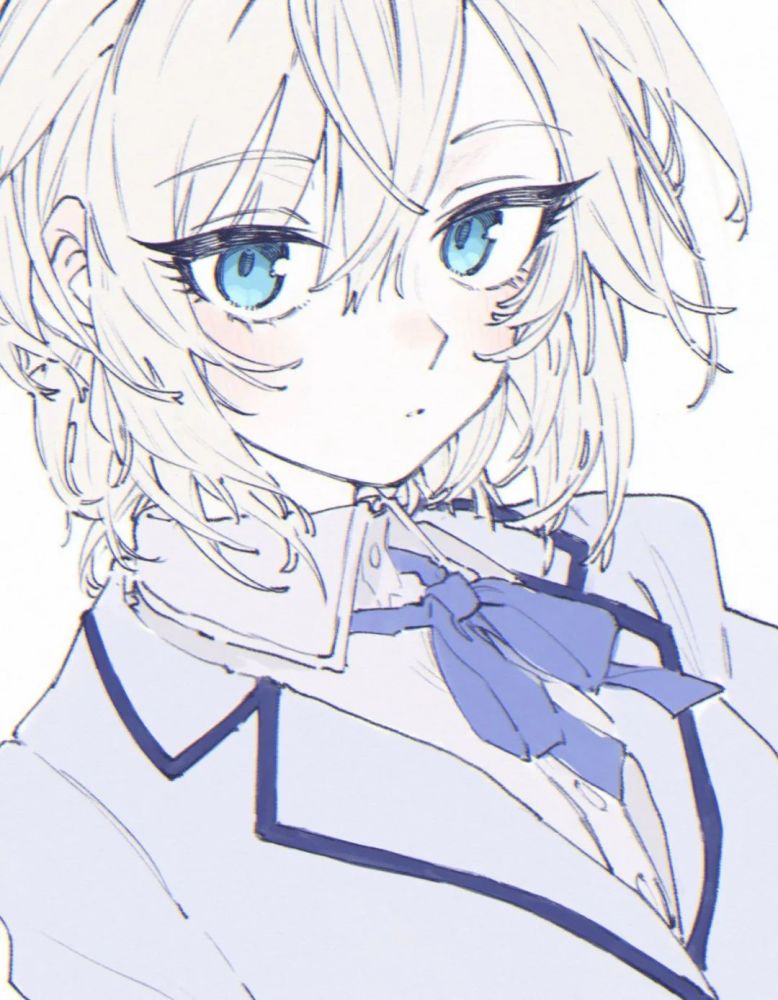 【新手线稿素材】又一位漫画大佬?少女漫yyds!(动漫人物临摹)