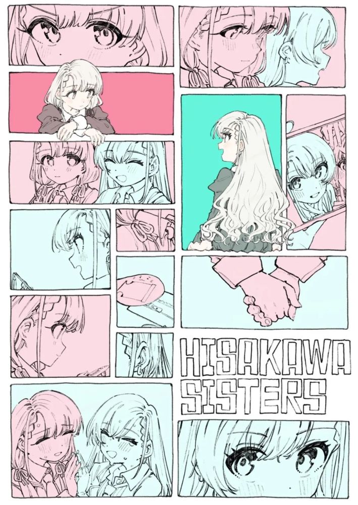 【新手线稿素材】又一位漫画大佬?少女漫yyds!(动漫人物临摹)
