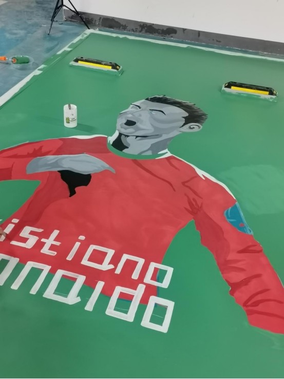 涂怪兽车位涂鸦线上展馆