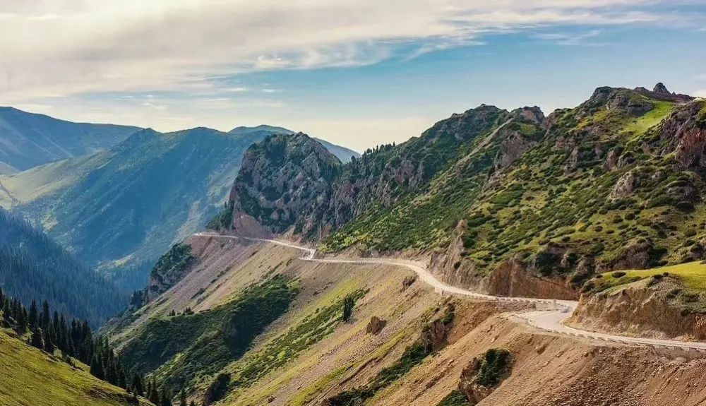 建议路线 奎屯—独山子—乔尔玛—那拉提—巴音布鲁克