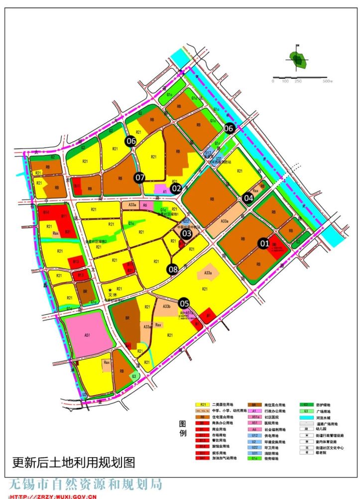 最新用地规划涉及无锡滨湖梁溪等地有关小学商业住宅